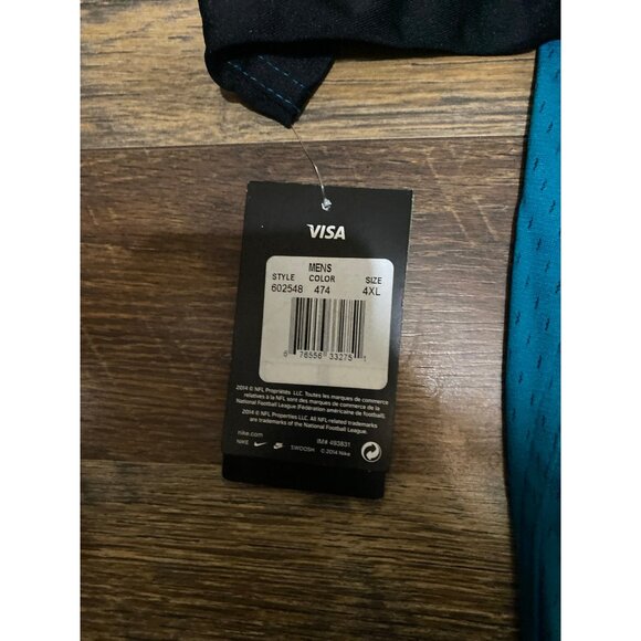 nwt NFL Jacksonville Jaguars Bortles Jersey 4xl‎ - Picture 6 of 6